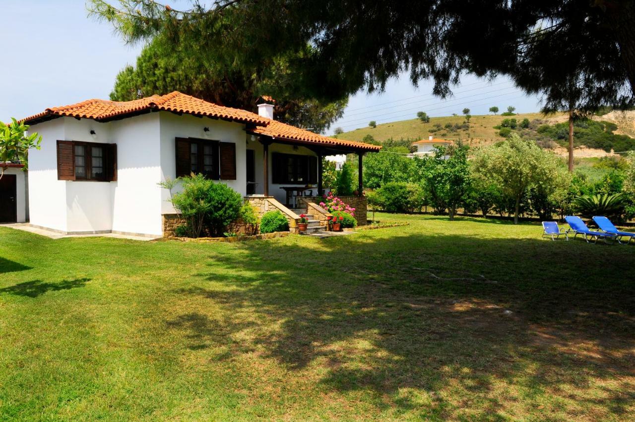 Athos View Villa By The Sea Ormos Panagias Buitenkant foto