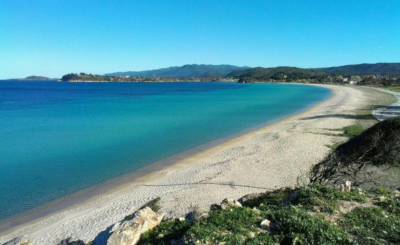 Athos View Villa By The Sea Ormos Panagias Buitenkant foto