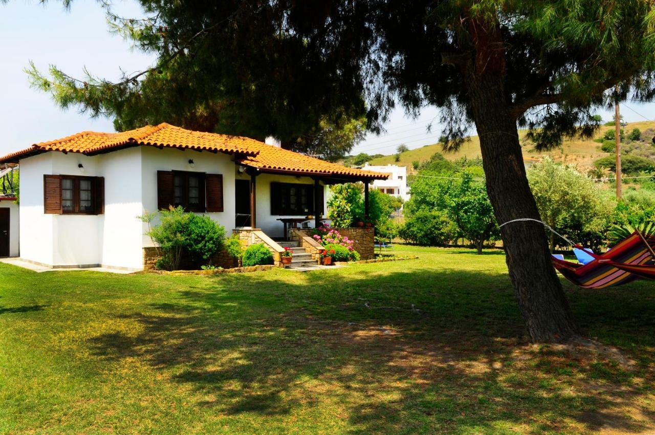 Athos View Villa By The Sea Ormos Panagias Buitenkant foto