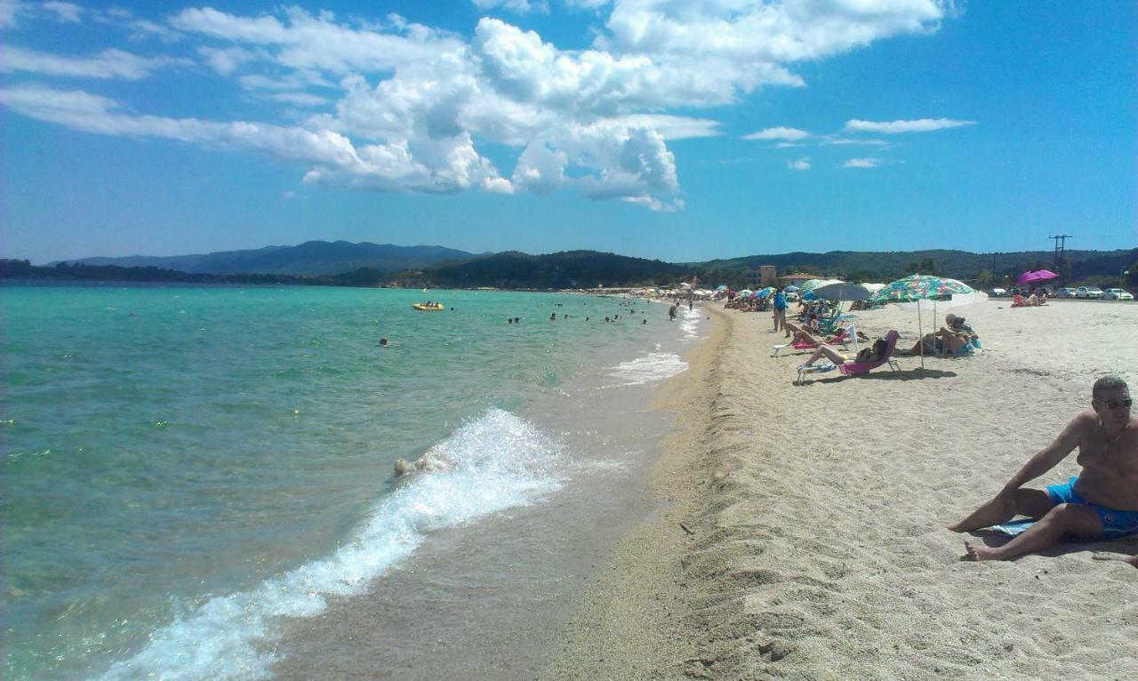 Athos View Villa By The Sea Ormos Panagias Buitenkant foto