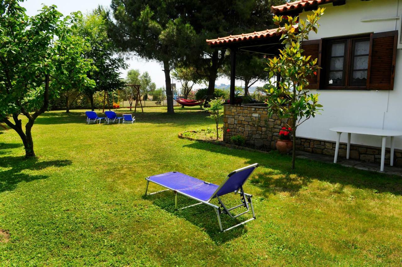 Athos View Villa By The Sea Ormos Panagias Buitenkant foto