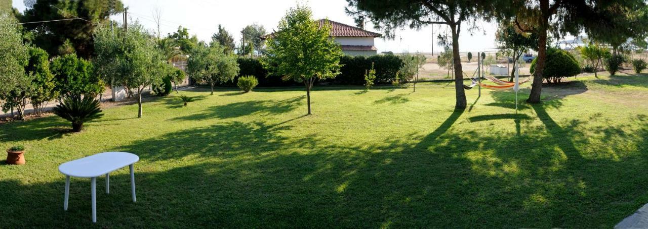 Athos View Villa By The Sea Ormos Panagias Buitenkant foto