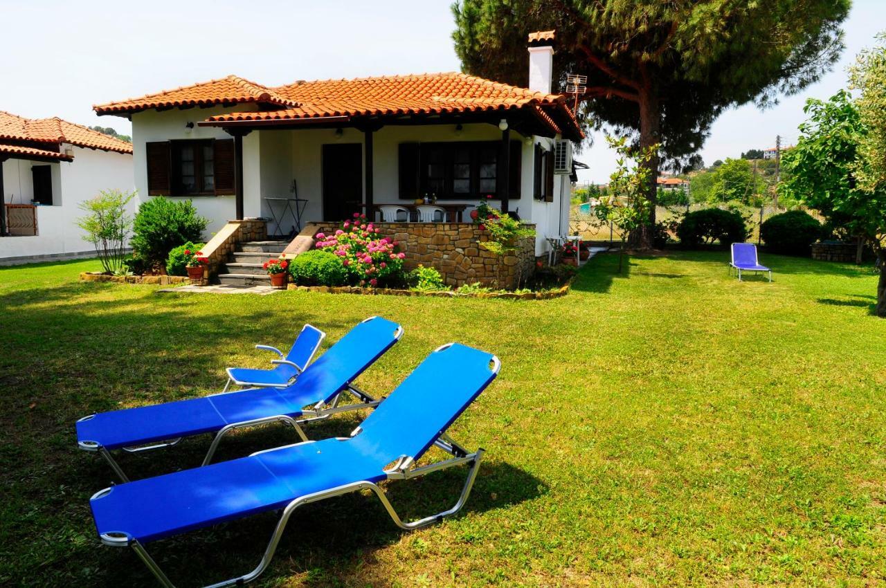 Athos View Villa By The Sea Ormos Panagias Buitenkant foto
