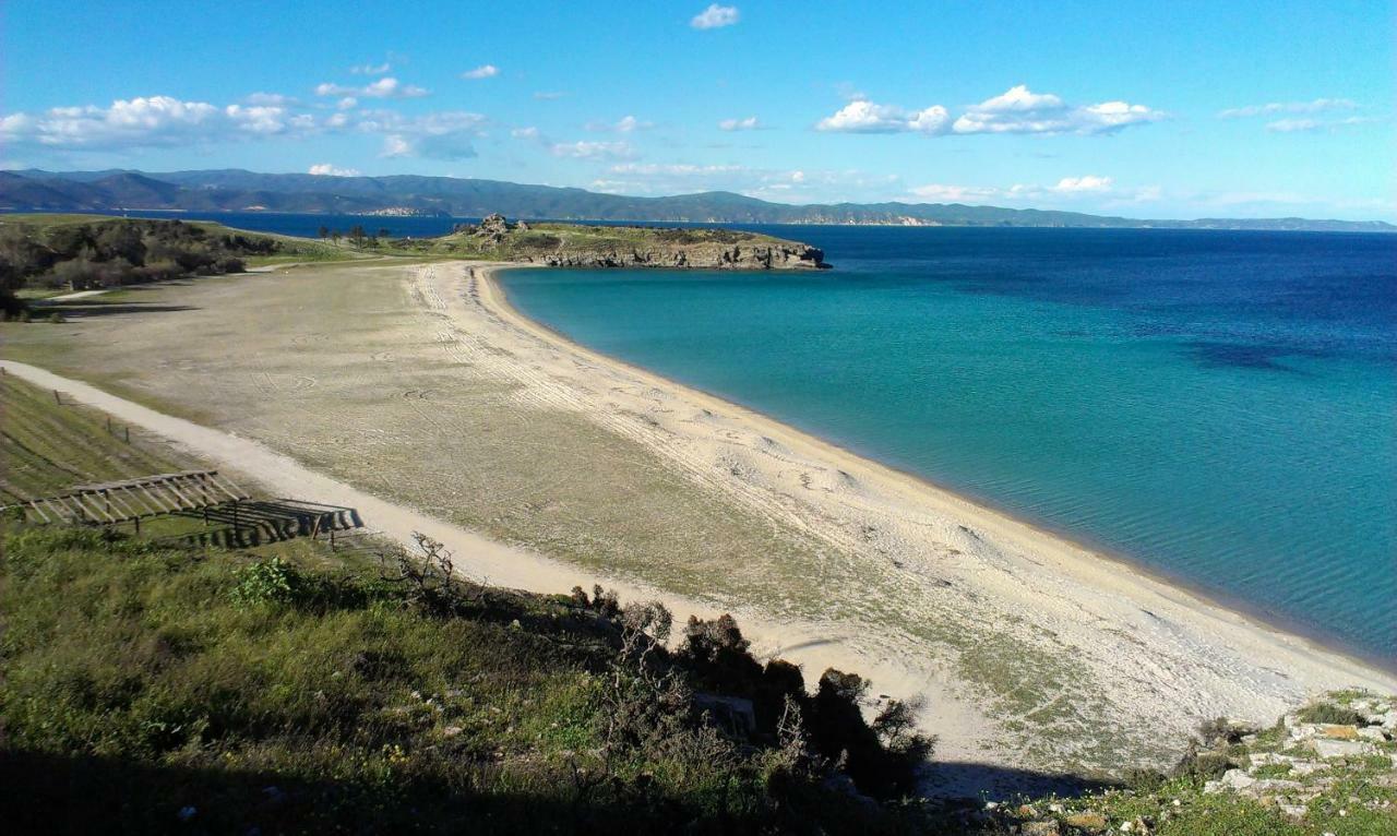 Athos View Villa By The Sea Ormos Panagias Buitenkant foto